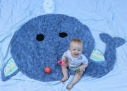 Fuzzie Dot Zilly - The Playful Minky Whale Blanket