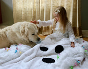Fuzzie Dot Zofie - Kids Minky Puppy Blanket