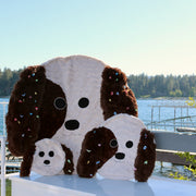 Fuzzie Dot Zoobie - The Plush Puppy Kids Blanket