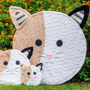 Fuzzie Dot Zeko- Playful Minky Cat Kids Blanket